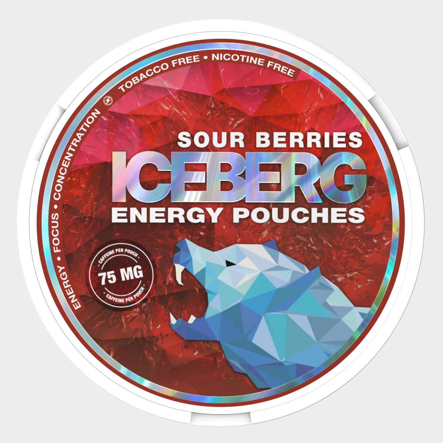 Iceberg Energy Sour Berries (75mg)