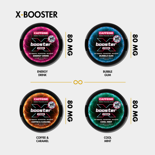 X-Booster Energy Pouches All Flavors