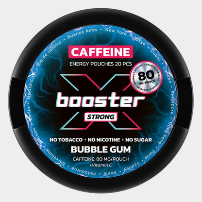 X-Booster Energy Pouches Bubble Gum (80mg)